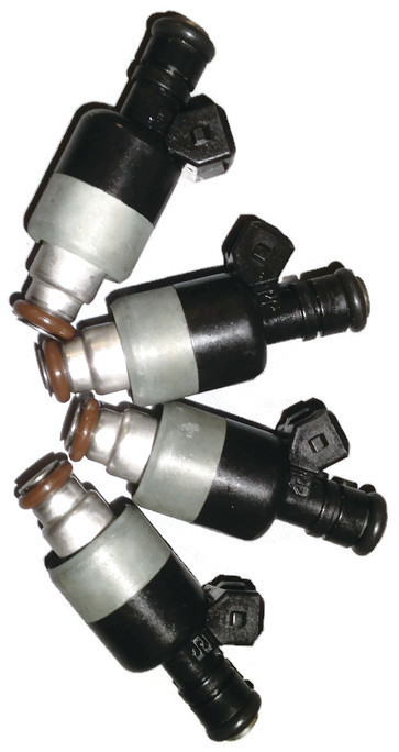 Microfiltro del inyector obstruido